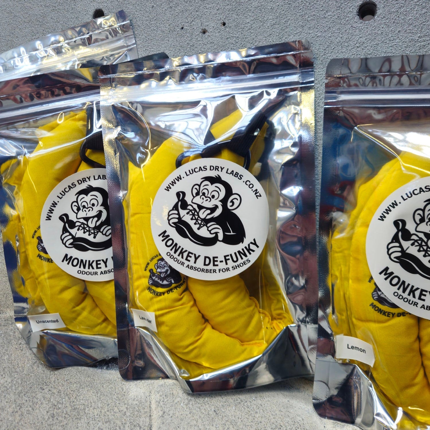 Monkey De-Funky - Sandalwood Shoe Deodorizers