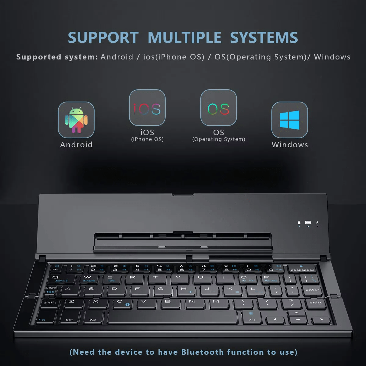 MOFii Foldable Bluetooth Wireless Keyboard