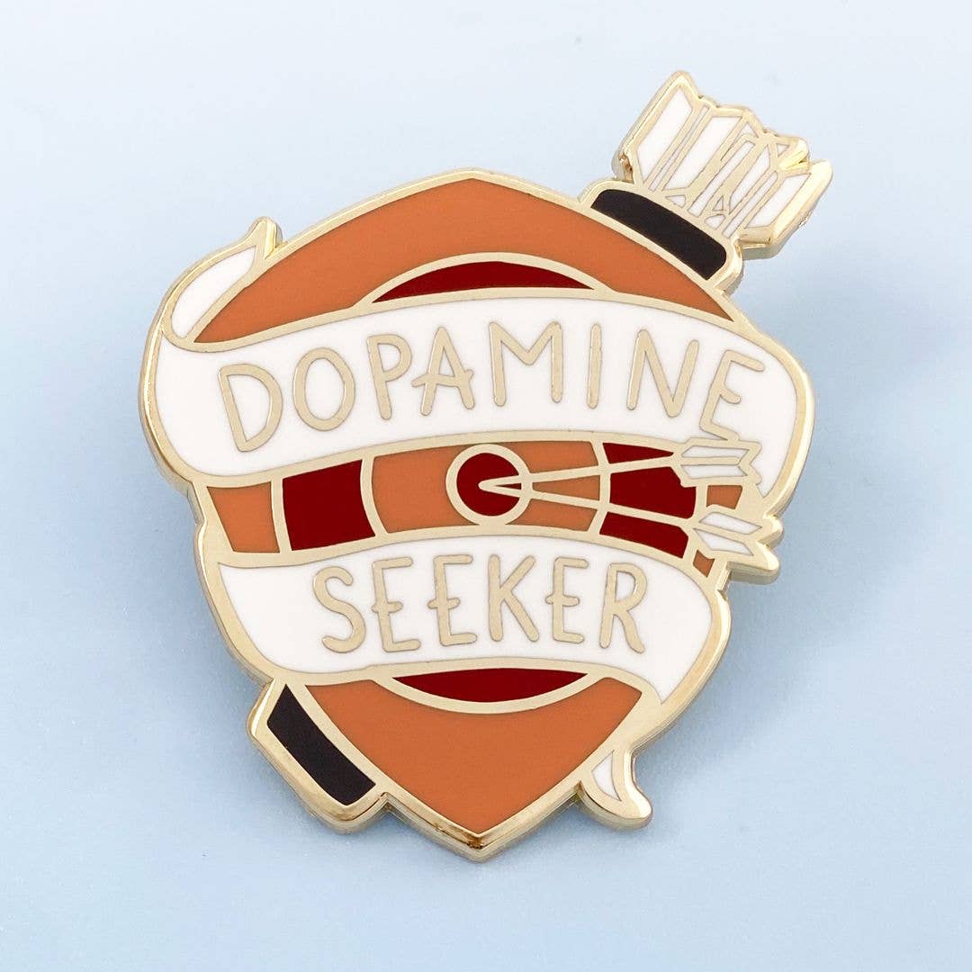 Jubly-Umph - Dopamine Seeker Lapel Pin