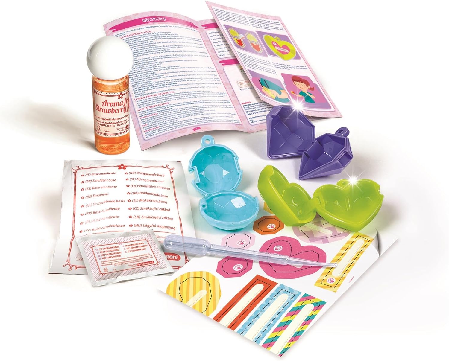 Clementoni’s Lip Balm Maker! Create Your Own Lip Gloss: Ages 8+