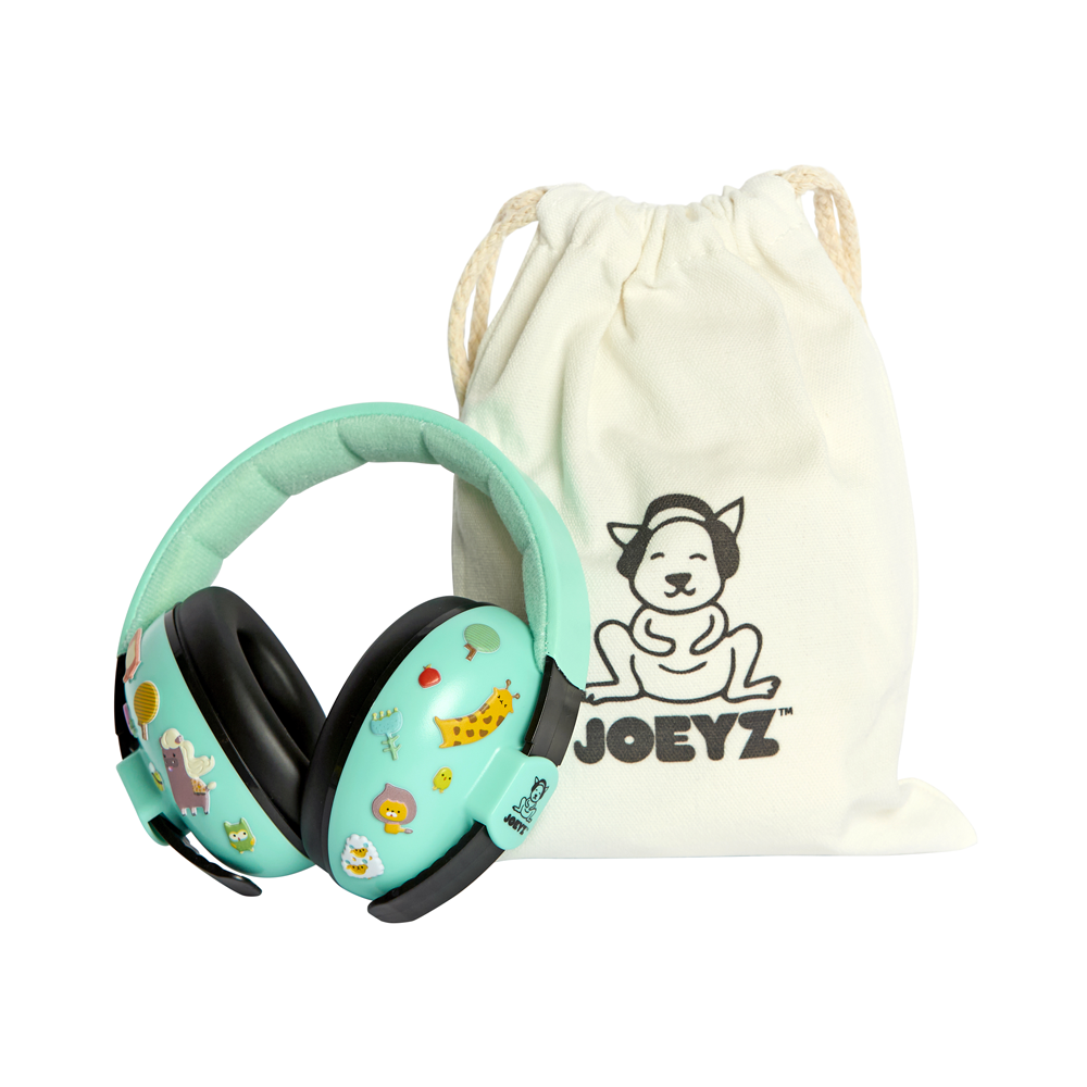 JOEYZ® Noise Cancelling Baby Earmuffs by Earjobs - Suitable for 3-36 months