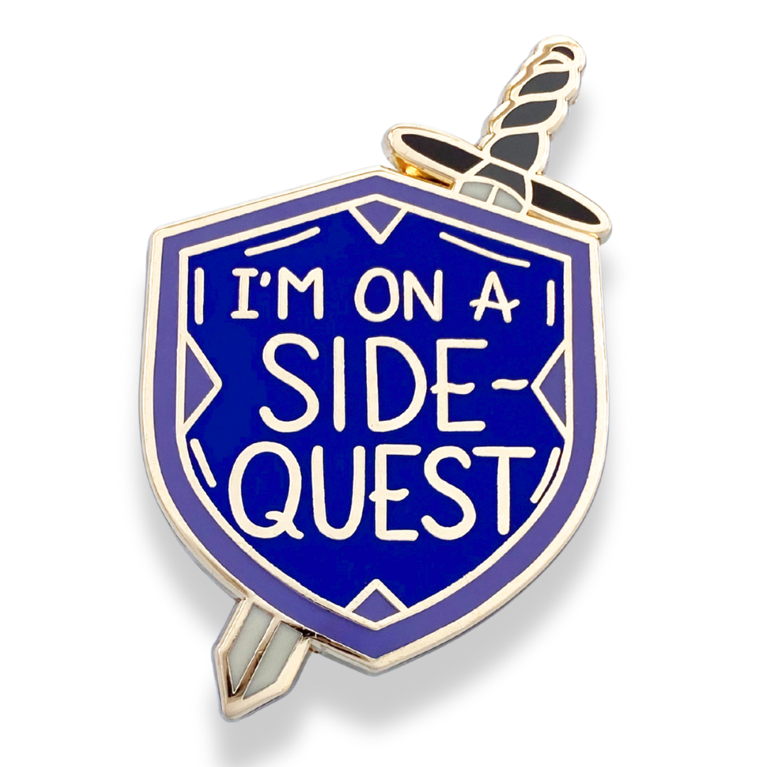 Jubly-Umph - I'm On A Side Quest Lapel Pin