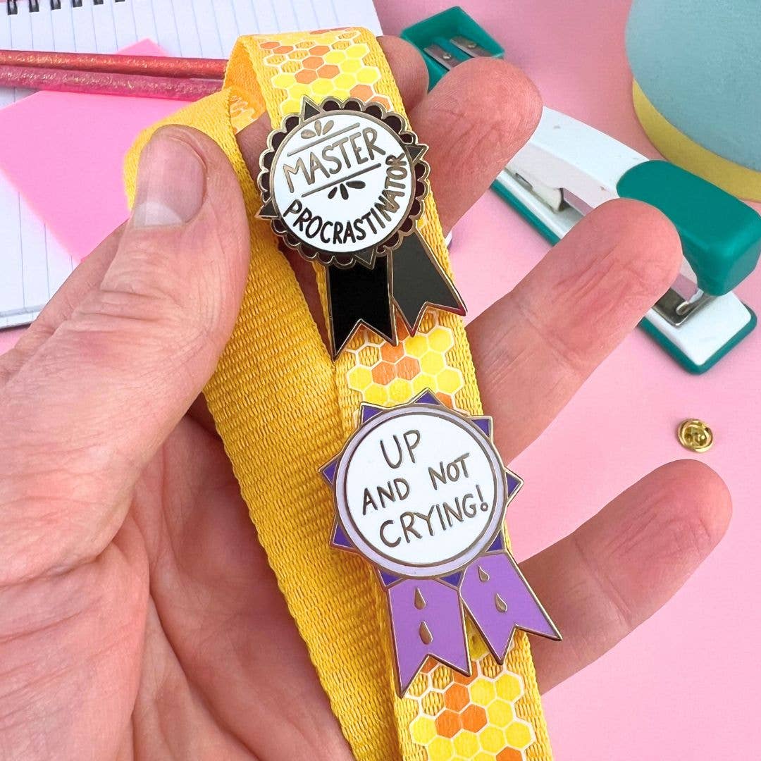 Jubly-Umph - Up And Not Crying Award Lapel Pin