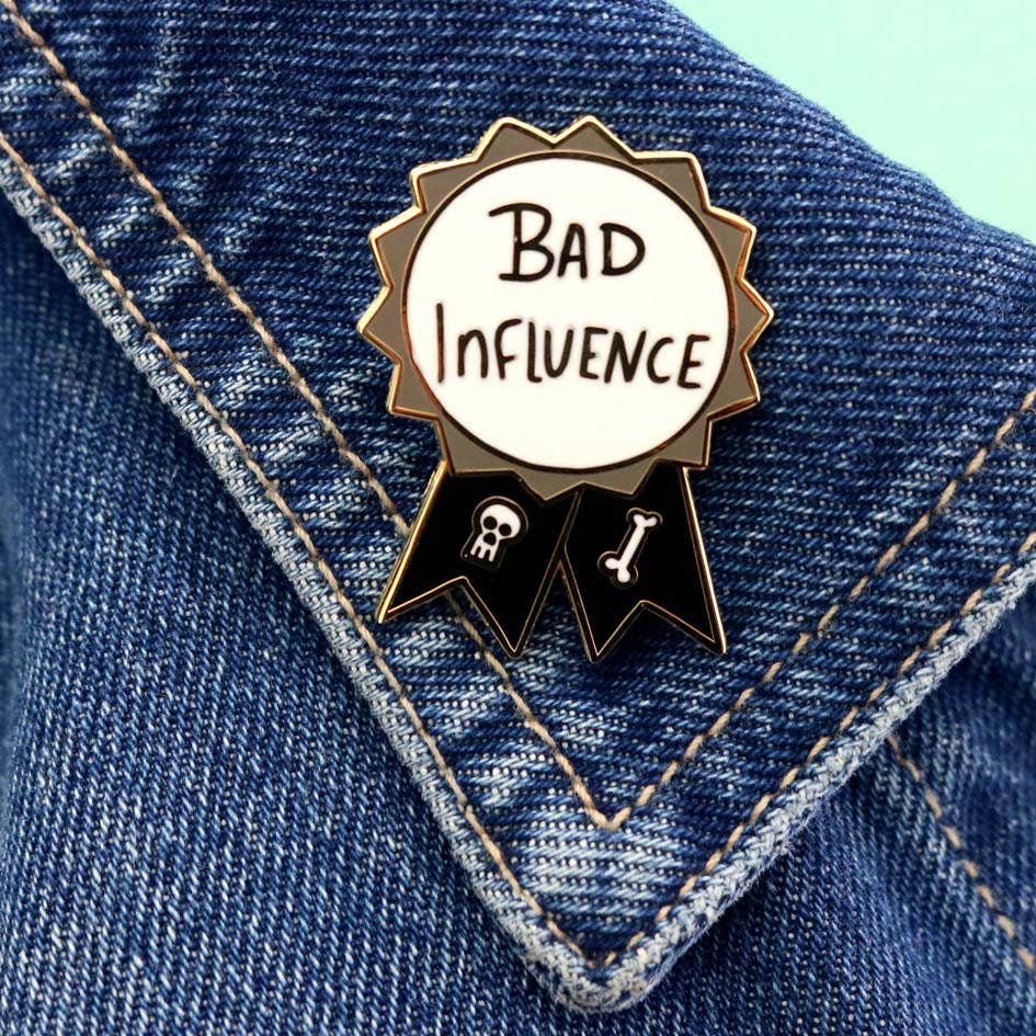 Jubly-Umph - Bad Influence Award Lapel Pin