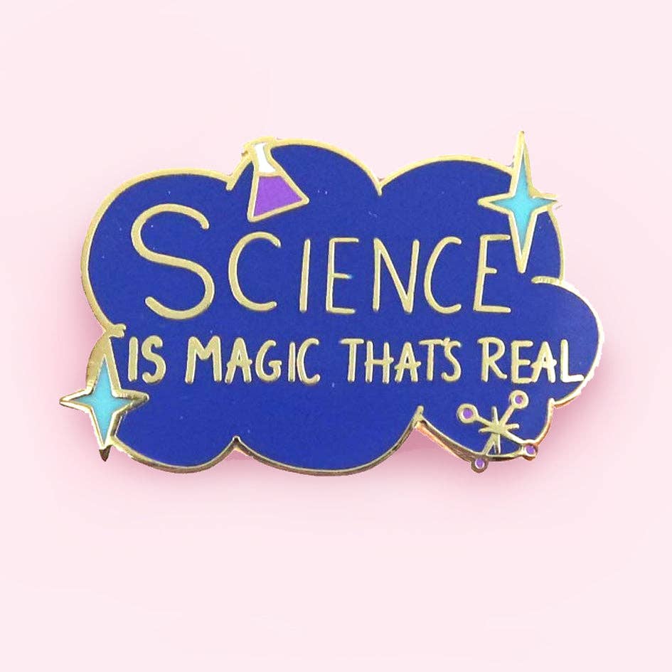 Jubly-Umph - Science Is Magic That's Real Lapel Pin