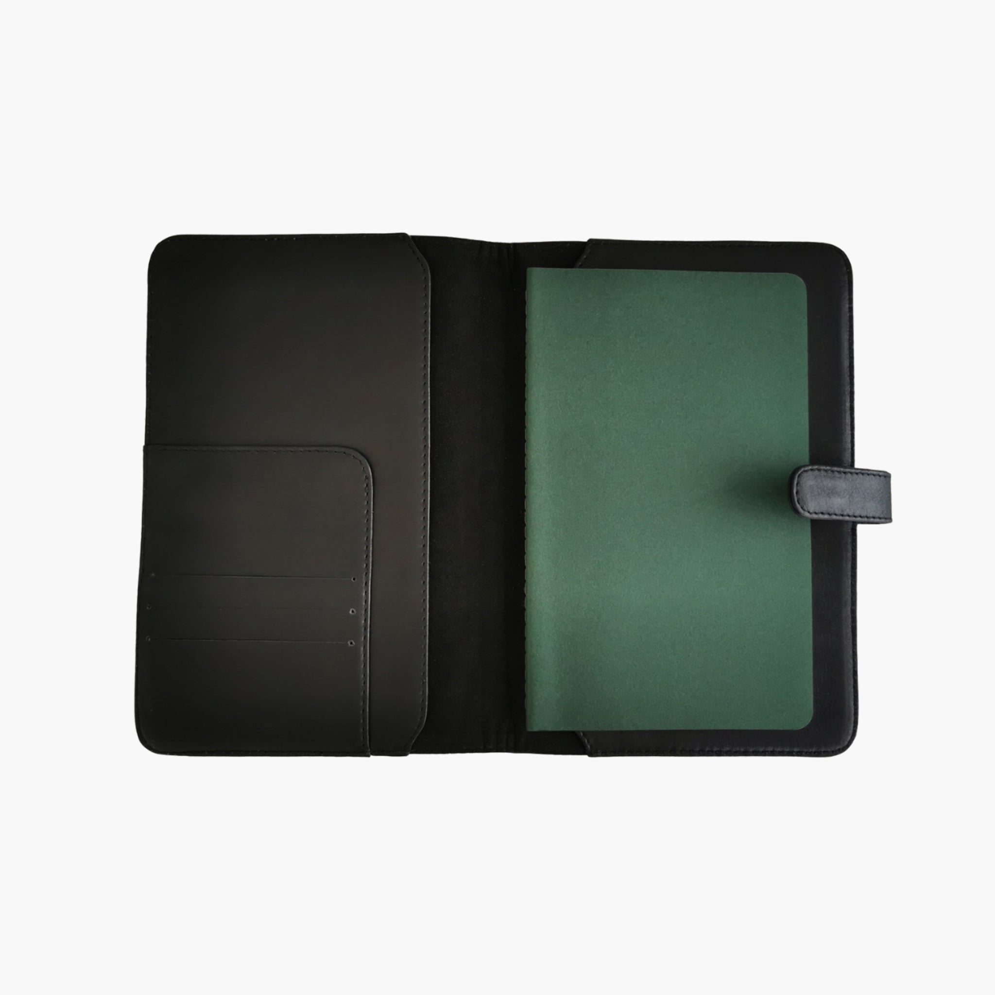 A5 Leather Organiser in Black or Tan by Duffle&Co