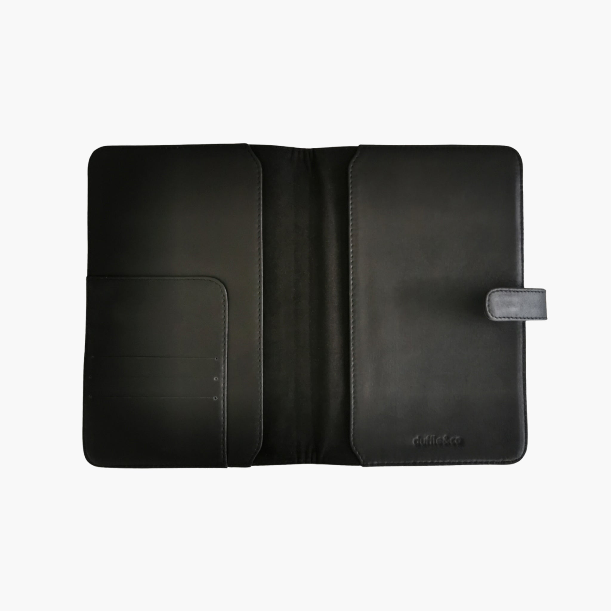 A5 Leather Organiser in Black or Tan by Duffle&Co