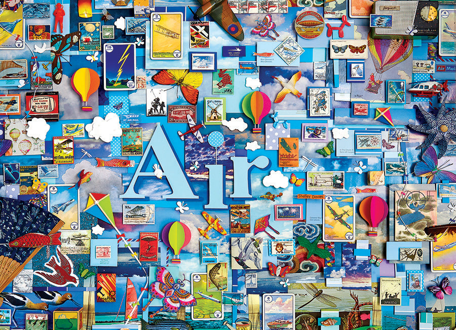 Air 1000pc Jigsaw Puzzle by Outset Media: Adult Puzzle