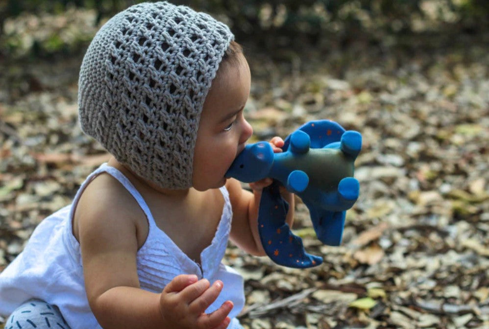 Boxed Mid Night Dragon Teether by Tikiri: Ages 0+