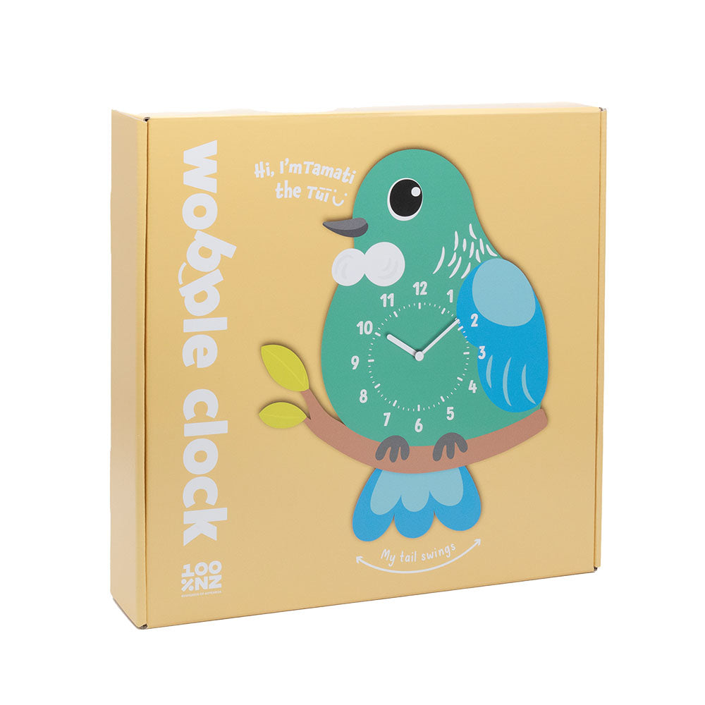 Tui Kids Wobble Clock by 100% NZ