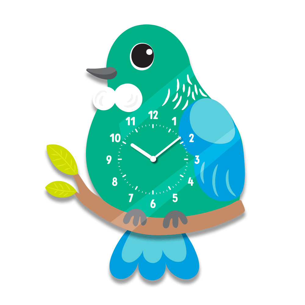 Tui Kids Wobble Clock by 100% NZ