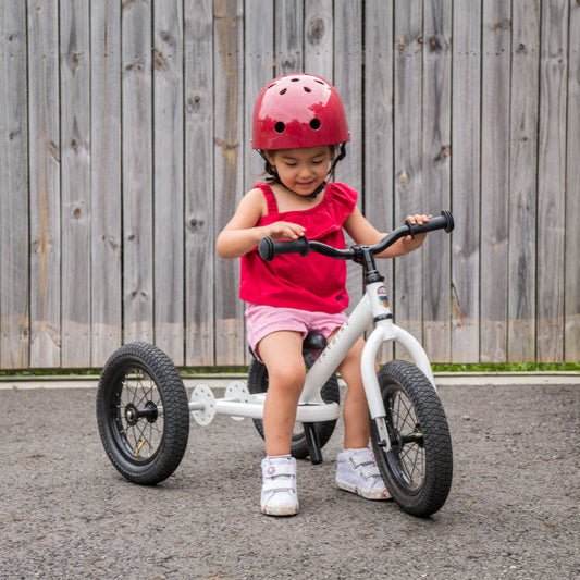 Kids Bike Helmet Vintage Red – CoConuts | Children’s Helmet NZ