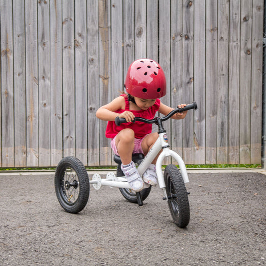 Kids Bike Helmet Vintage Red – CoConuts | Children’s Helmet NZ