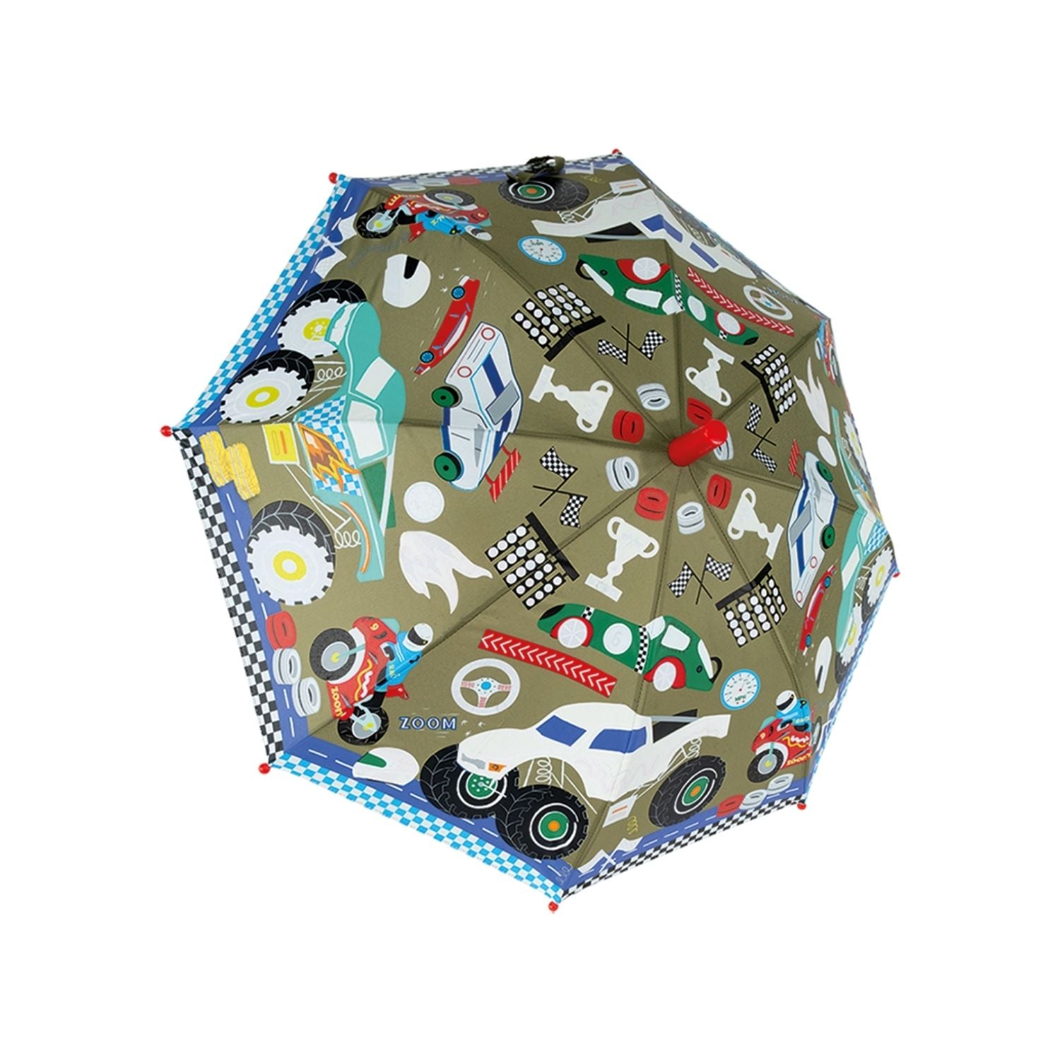 Cars Colour Changing Umbrella NZ – Kids Rain Umbrella (Ages 3+)