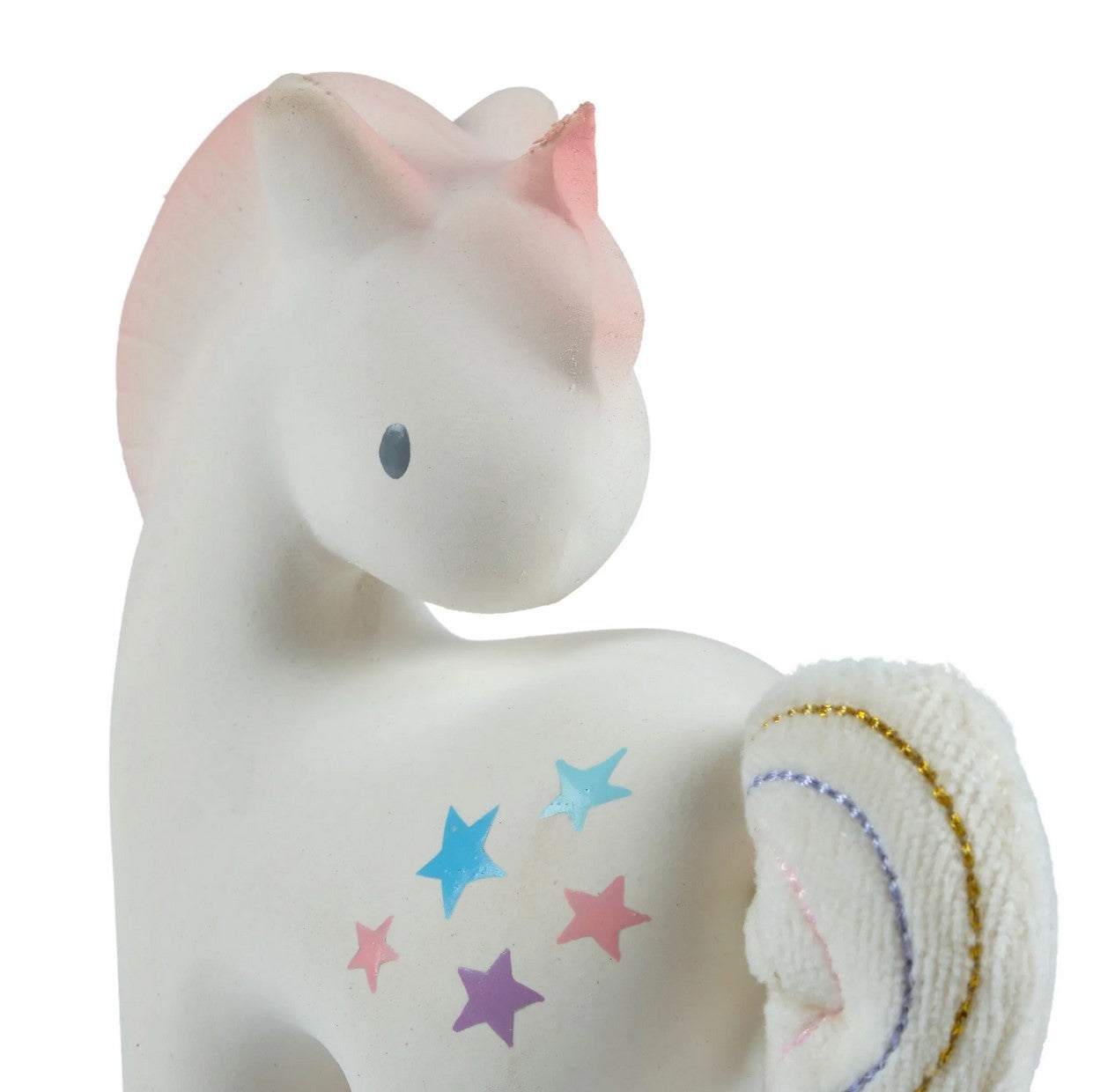 Cotton Candy Boxed Unicorn Teether by Tikiri: Ages 0+