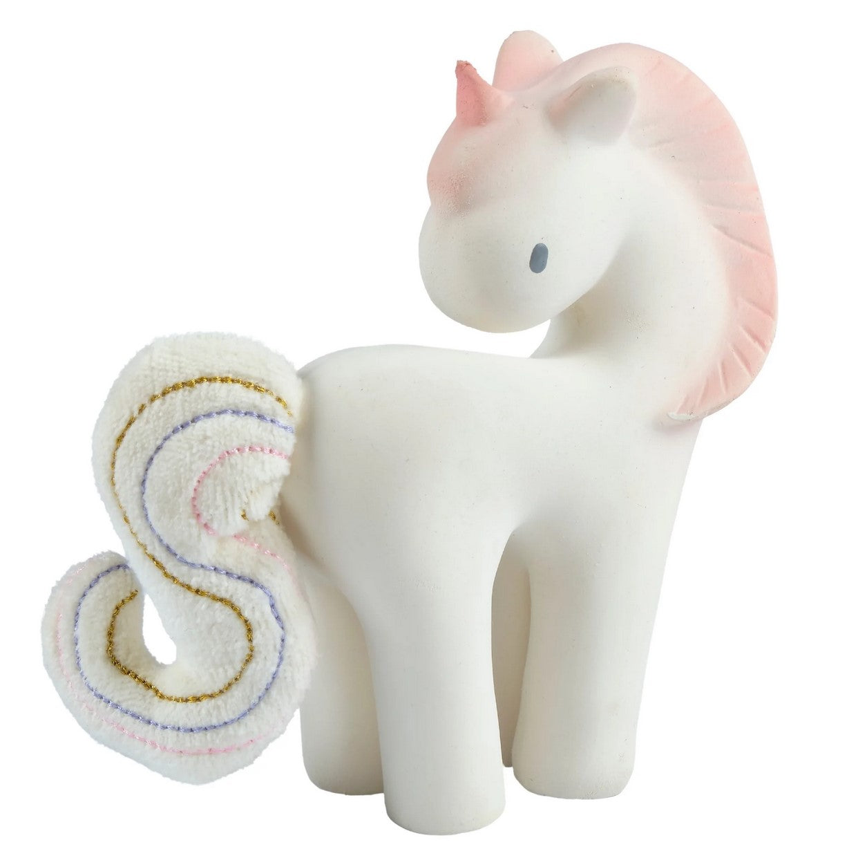 Cotton Candy Boxed Unicorn Teether by Tikiri: Ages 0+