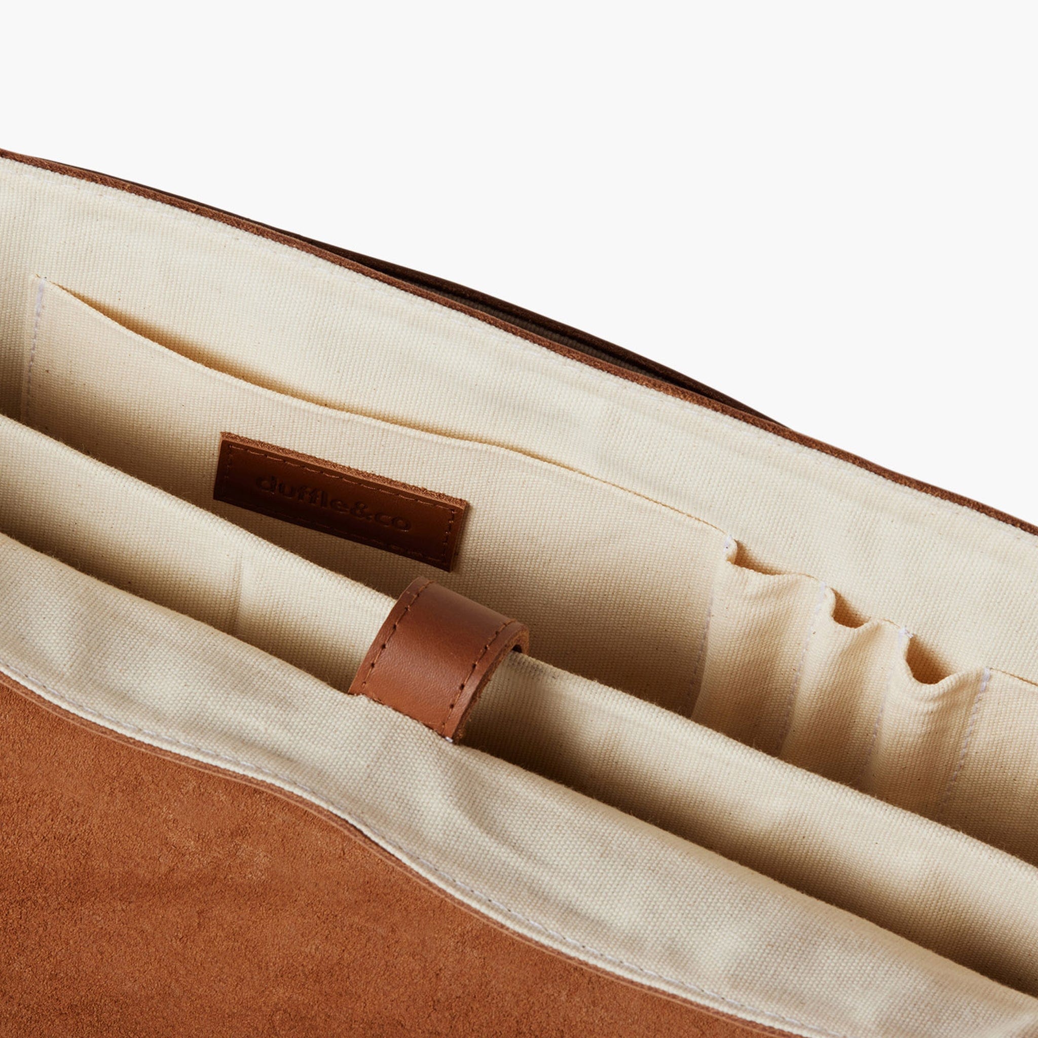 Daniel Satchel in Tan or Black by Duffle&Co
