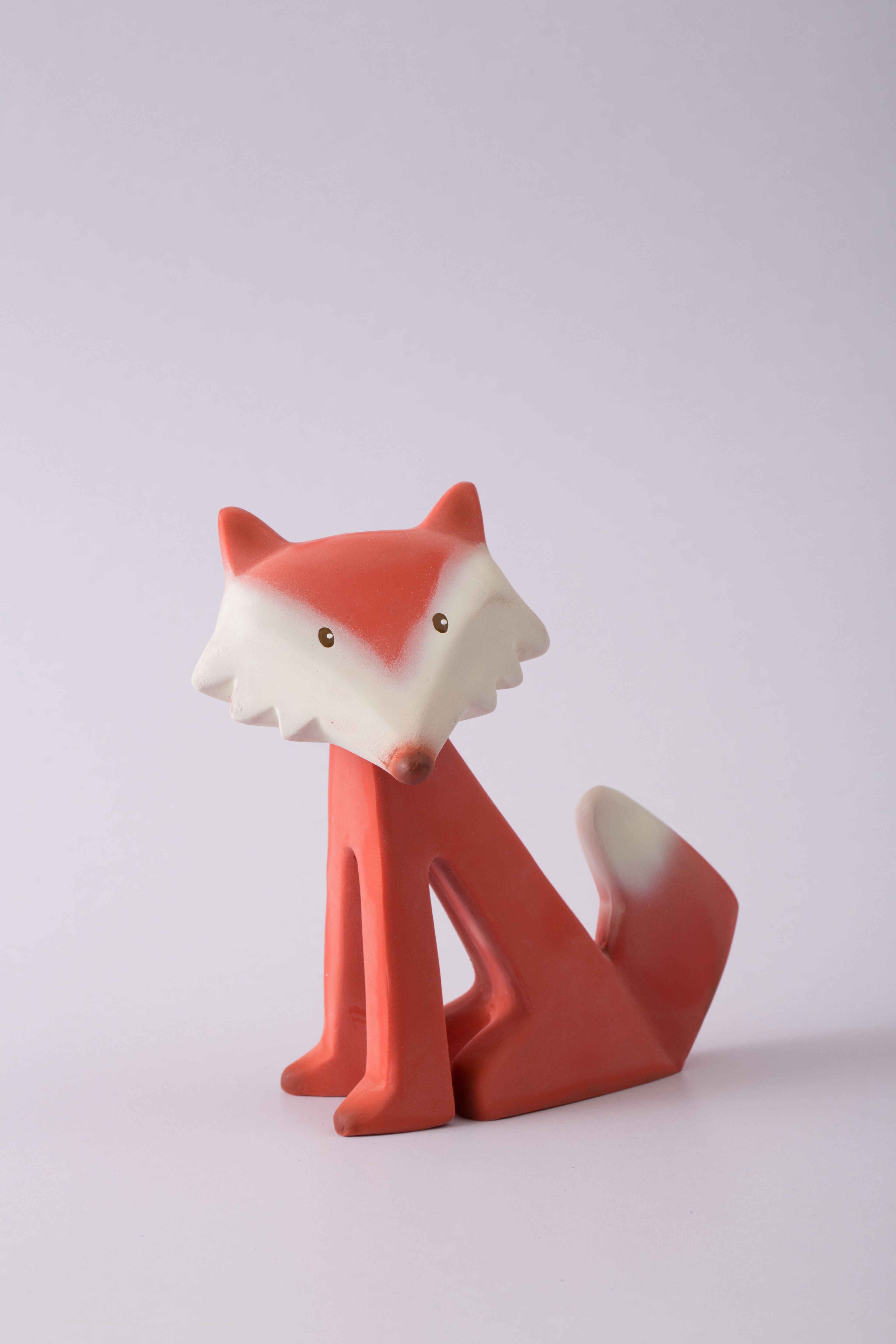 Fox Natural Rubber Teether By Tikiri: Age 0+