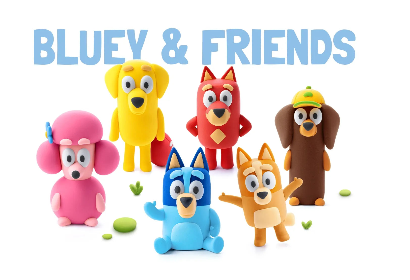 HEY CLAY - Bluey & Friends, Series Collection Clay Set - 15 CANS