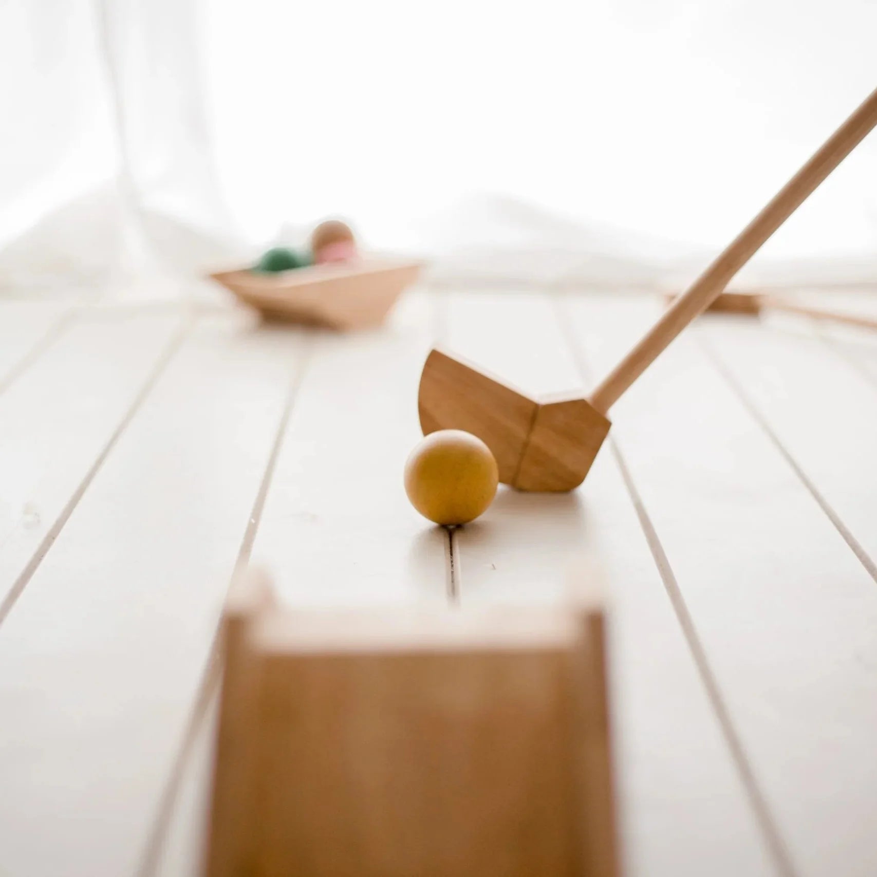 Mini Golf Set - QToys | Wooden Toy NZ