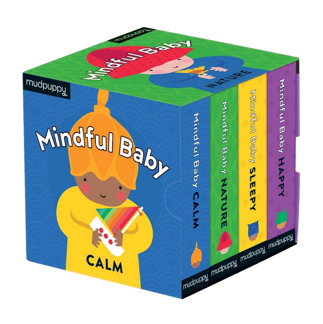 Mindful Baby Board Book Set By Mudpuppy