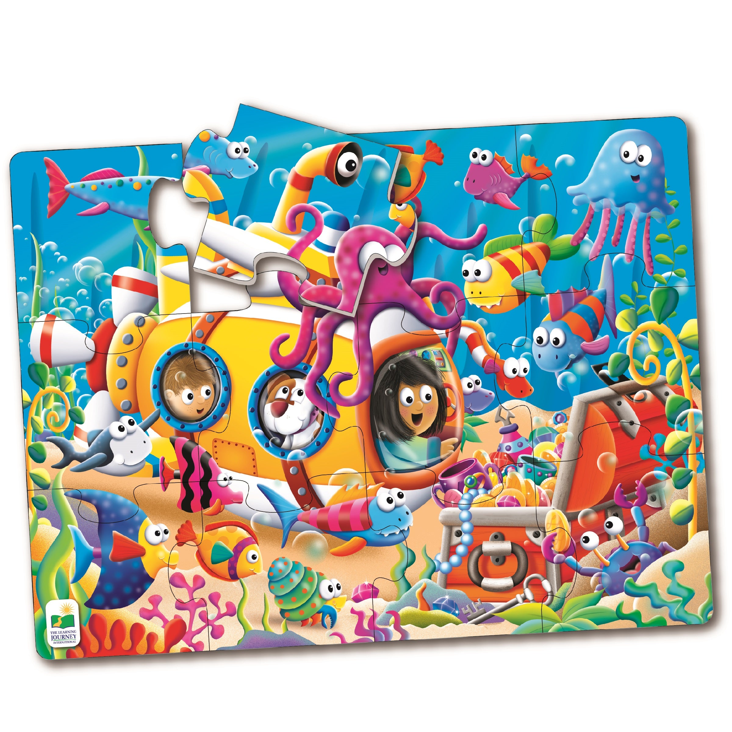 My First Big Floor Puzzle: Ocean Friends By The Learning Journey: Ages 2+