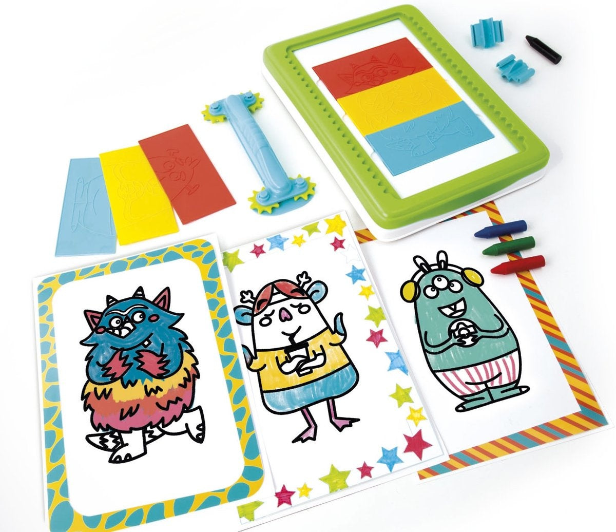 Play Creative - Monster Drawings. Age 4-6 yrs