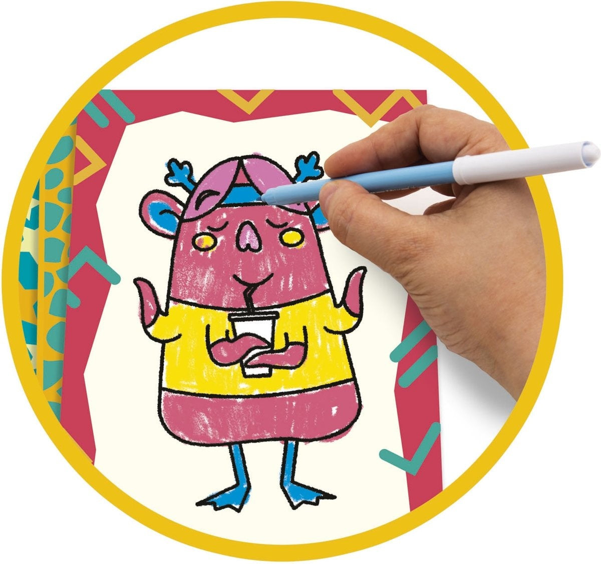 Play Creative - Monster Drawings. Age 4-6 yrs
