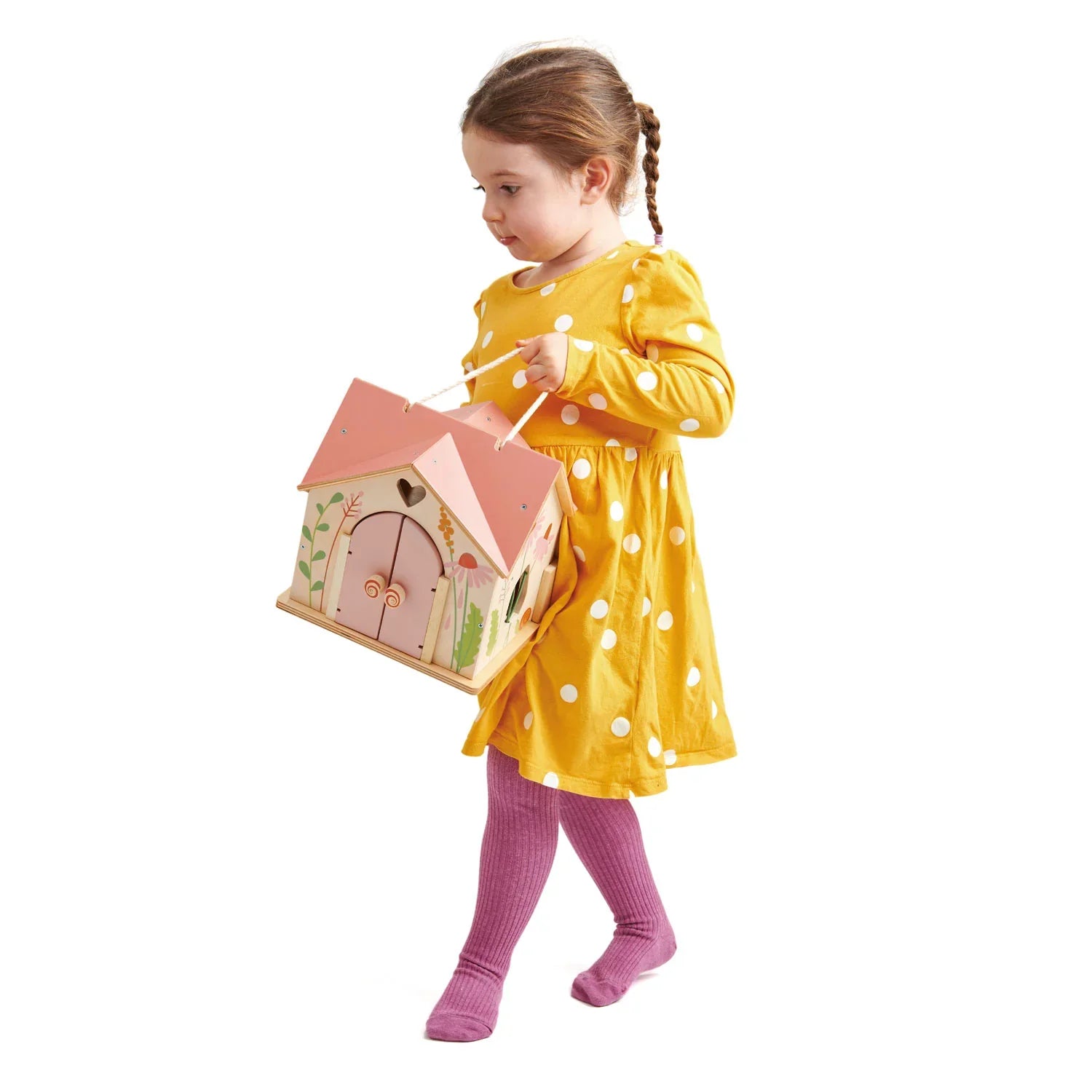 Merrywood Rosewood Cottage - Tender Leaf Toys | Wooden Doll House