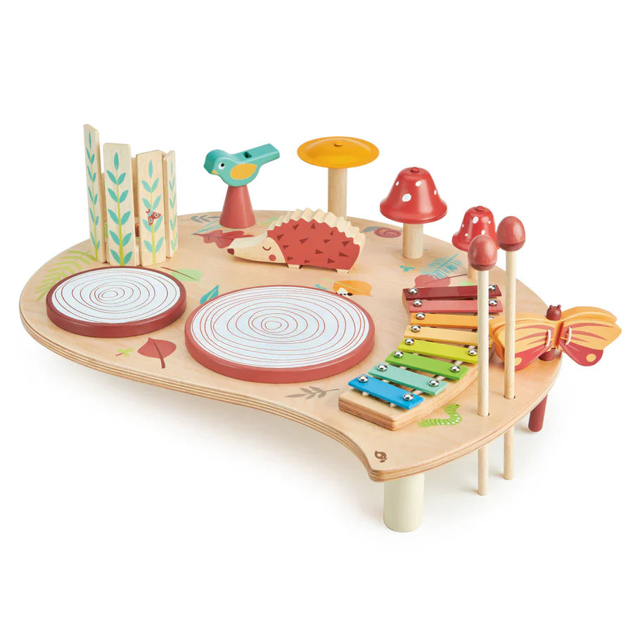 Wooden Forest Musical Table - Tender Leaf Toys | Wooden Toy NZ