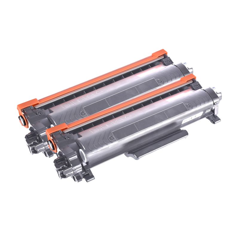 Compatible Black Toner Cartridge *TWIN PACK*: Substitute to Brother TN2530XL TN2530