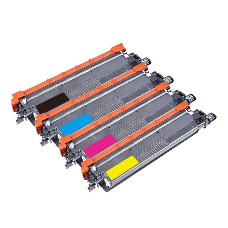 Compatible Toner Cartridge Set of 4: Substitute to Brother Value Pack TN258XL TN258
