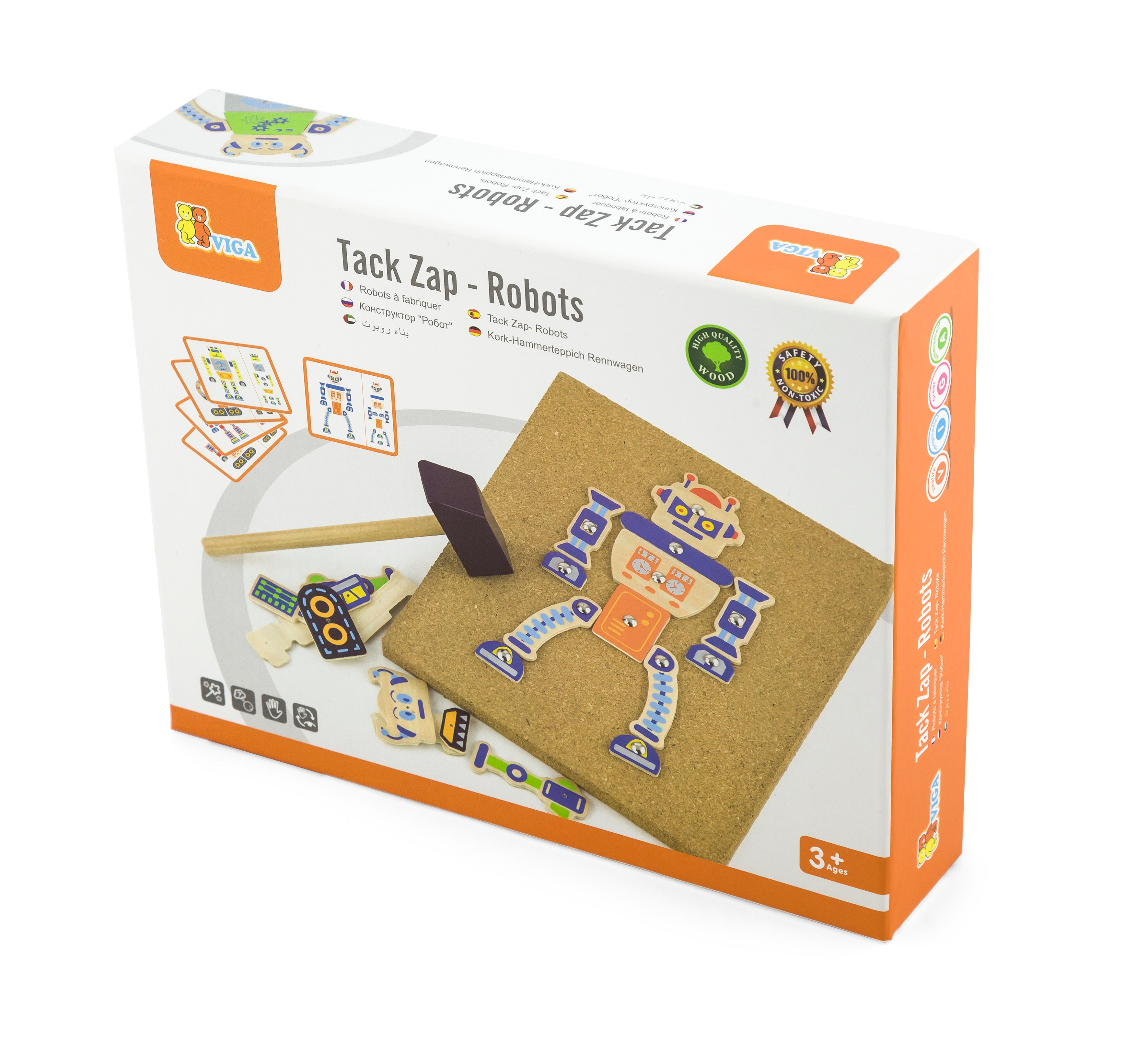 Tack Zap Robot By Viga: Ages 3+