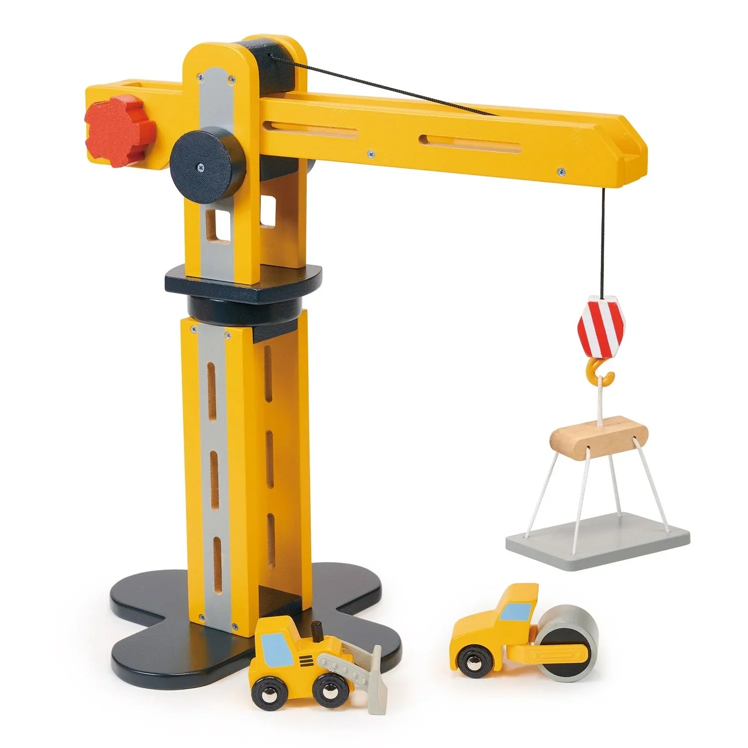 Big Yellow Crane – Mentari | Construction Toy NZ