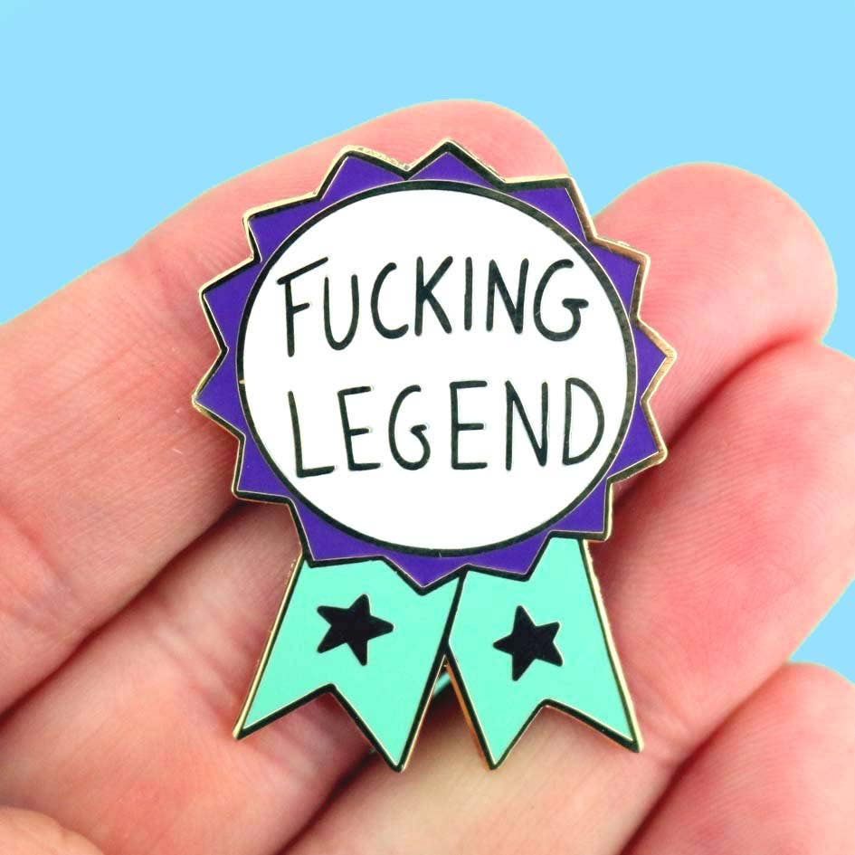 Jubly-Umph - Fucking Legend Lapel Pin