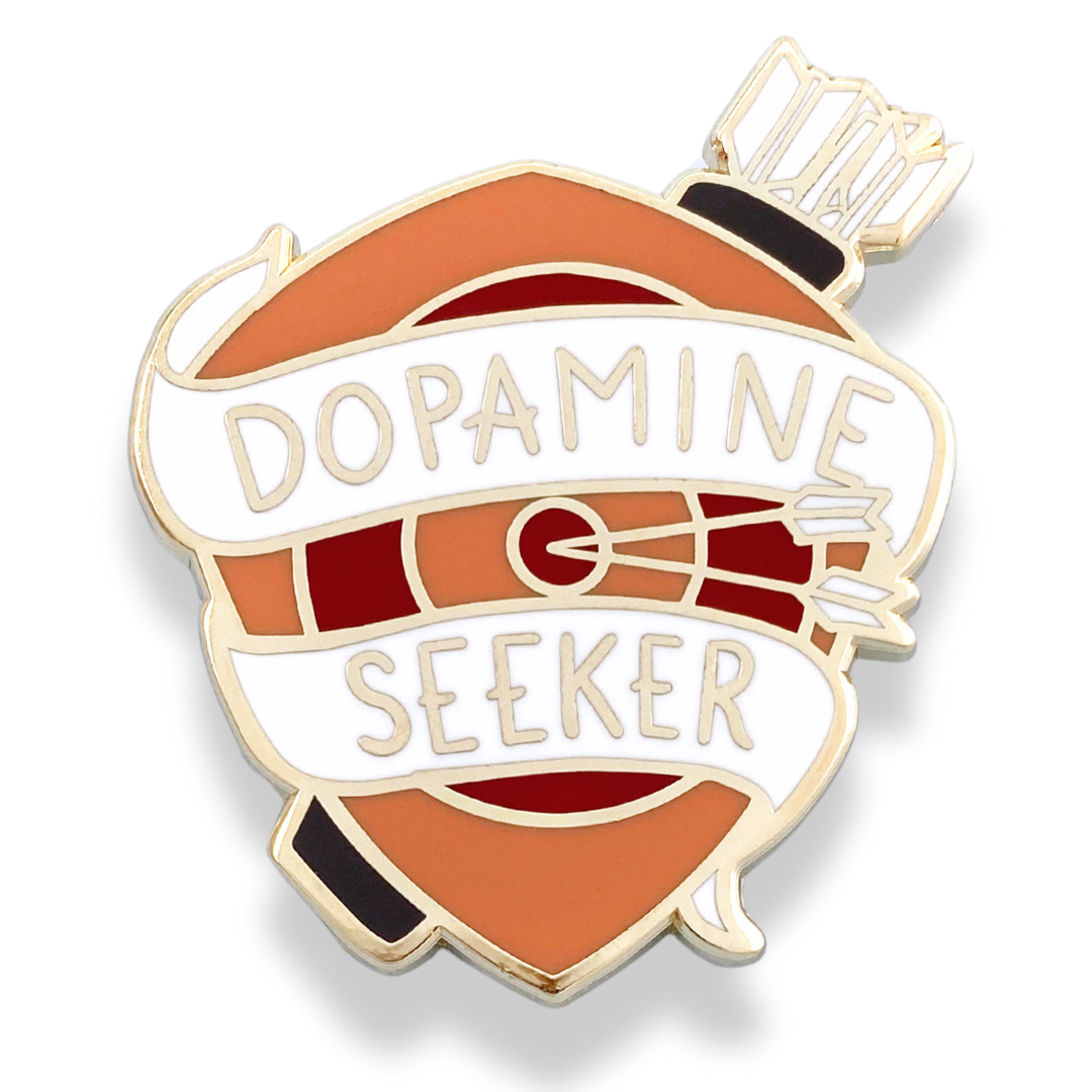 Jubly-Umph - Dopamine Seeker Lapel Pin