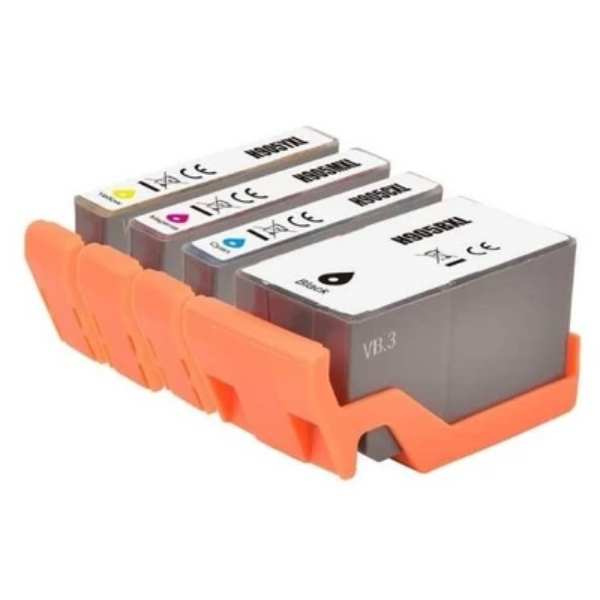 Compatible Inkjet Value Pack: Substitute to HP 905XL - (1 X Black, 1 X Cyan, 1 X Magenta, 1 X Yellow)