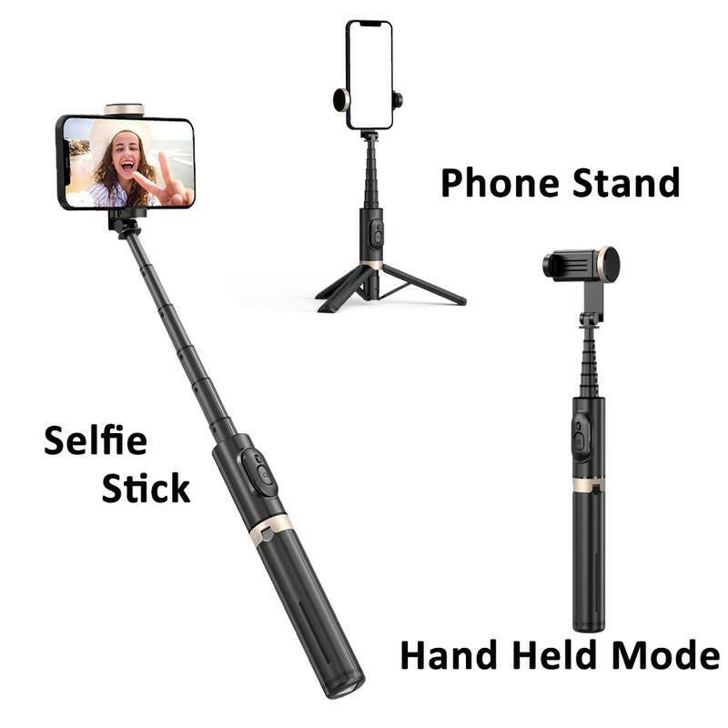28" Portable Multifunctional Selfie Stick Tripod