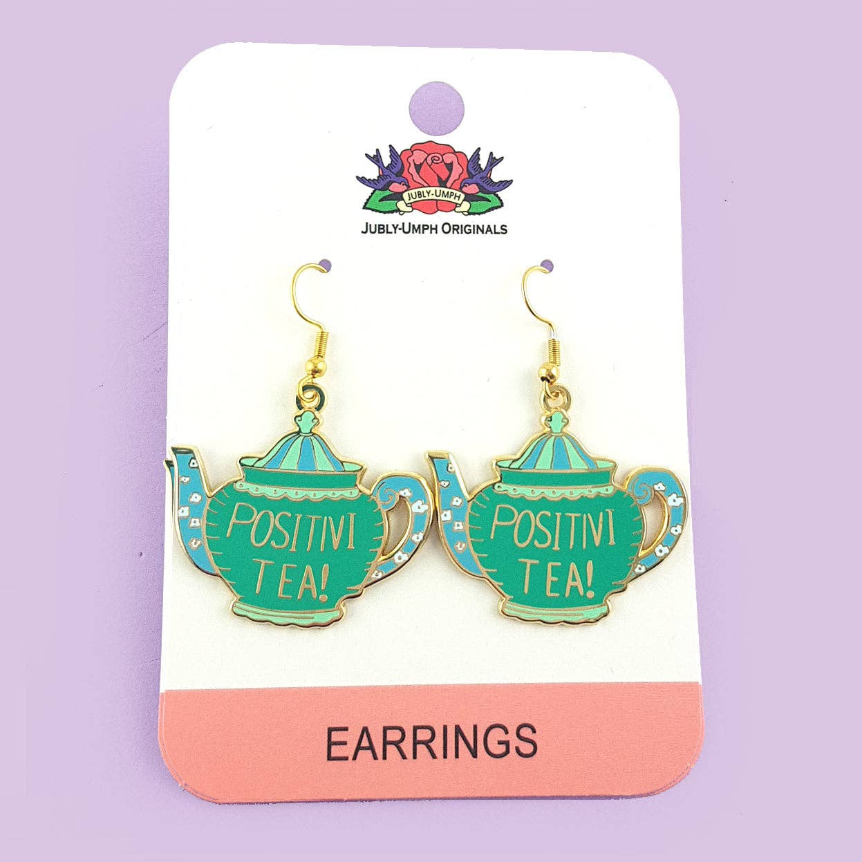 Jubly-Umph - Positivi-Tea-Pot Earrings