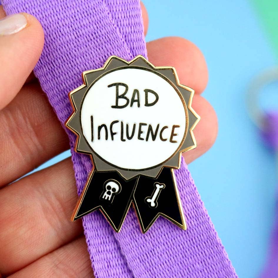 Jubly-Umph - Bad Influence Award Lapel Pin