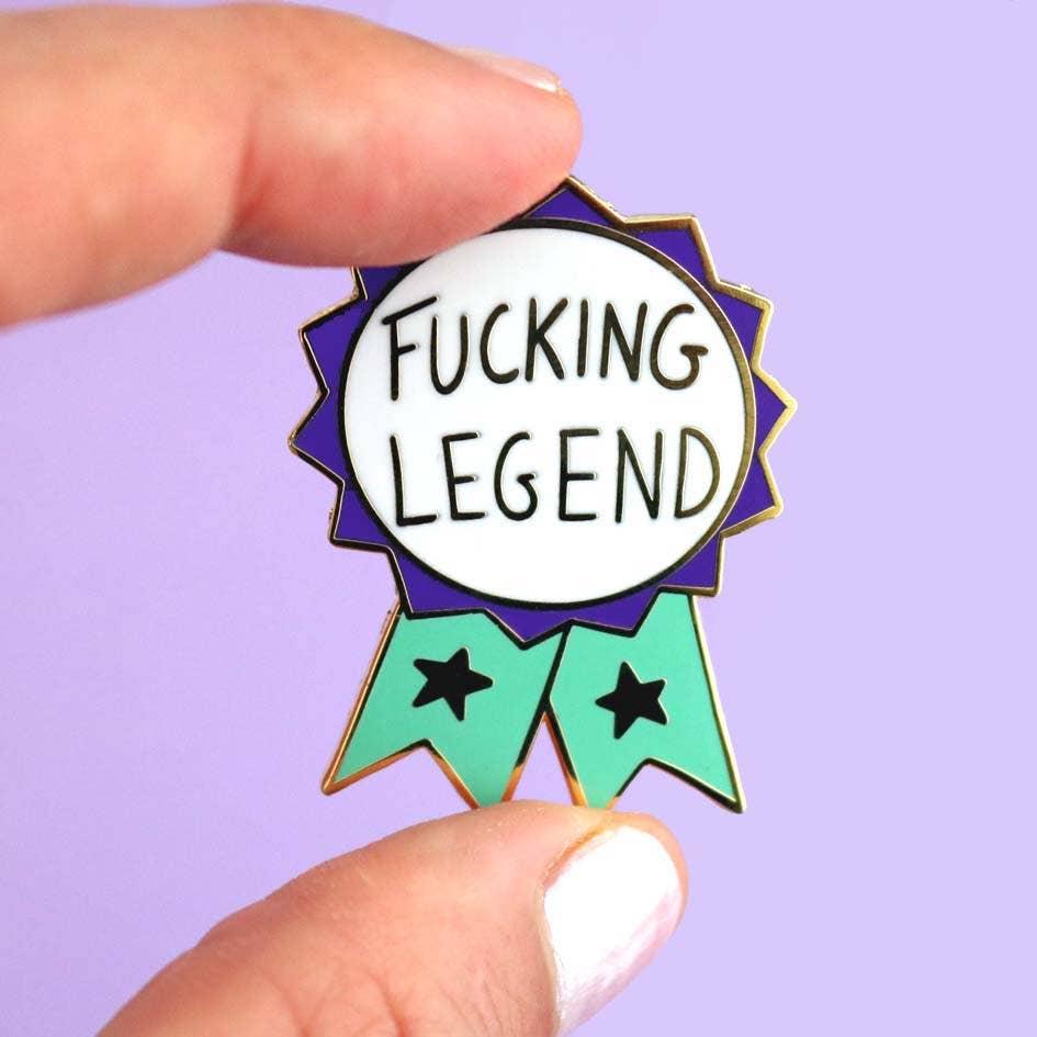 Jubly-Umph - Fucking Legend Lapel Pin