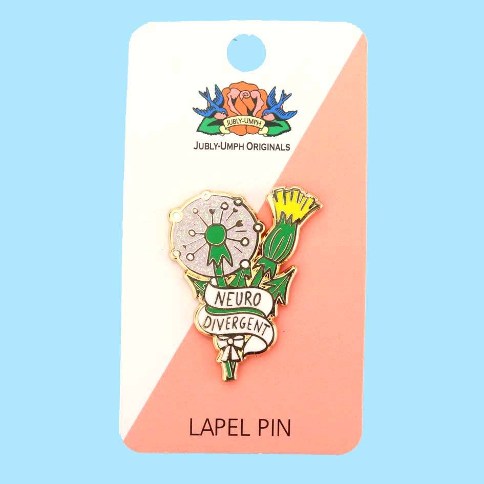 Jubly-Umph - Neuro-divergent Lapel Pin