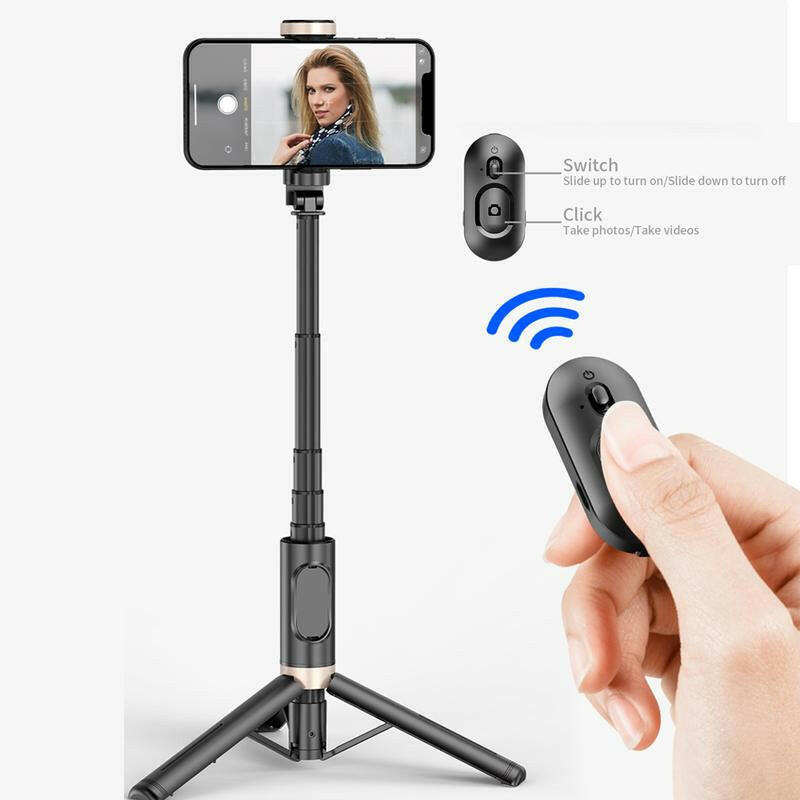28" Portable Multifunctional Selfie Stick Tripod