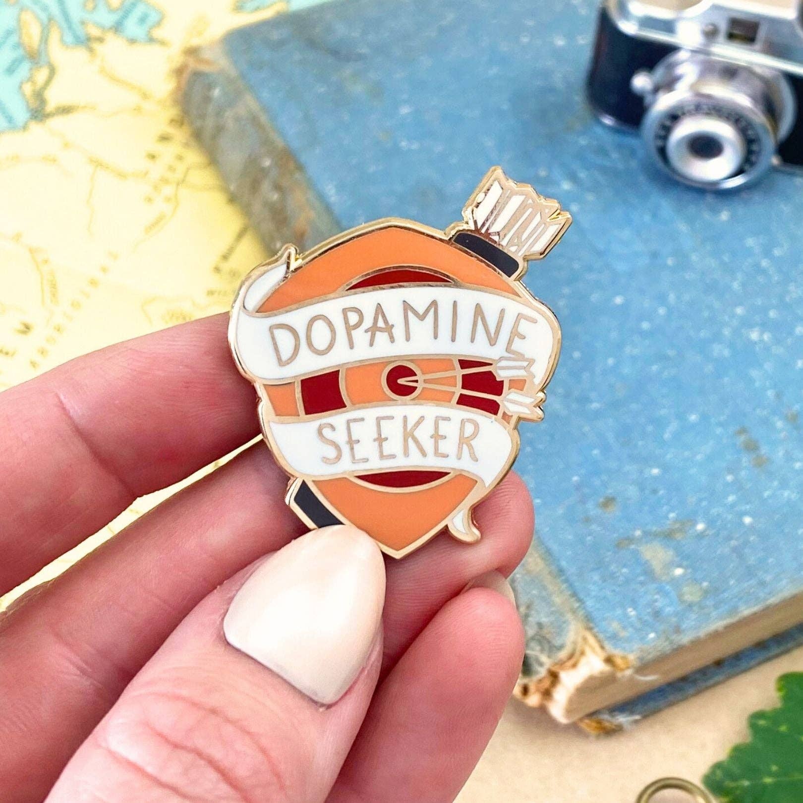 Jubly-Umph - Dopamine Seeker Lapel Pin