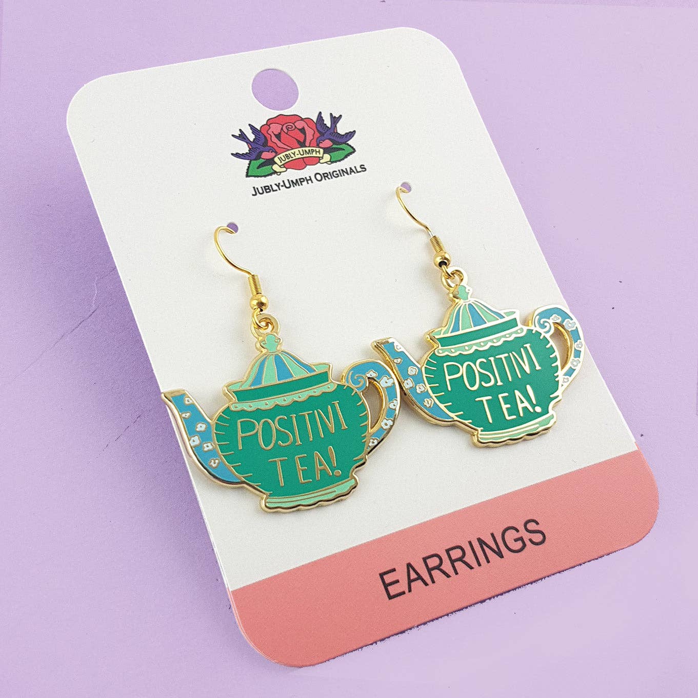 Jubly-Umph - Positivi-Tea-Pot Earrings