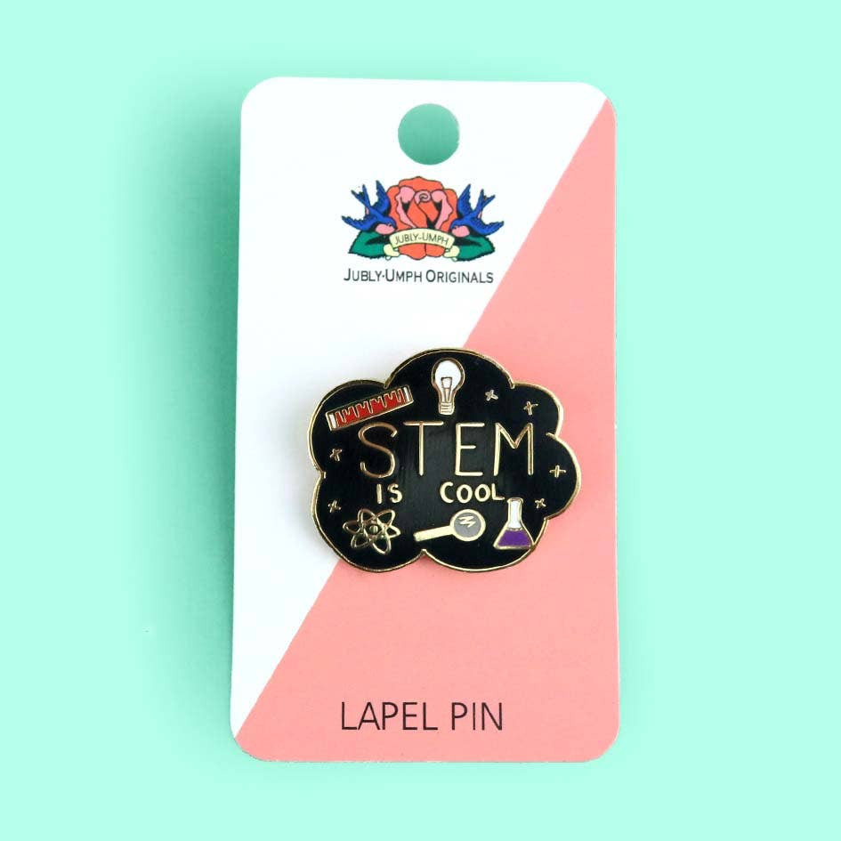 Jubly-Umph - STEM Is Cool Lapel Pin