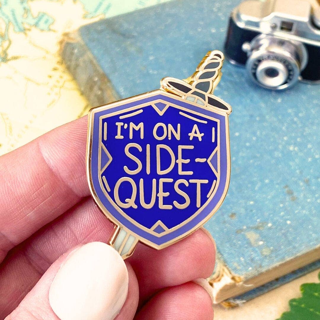 Jubly-Umph - I'm On A Side Quest Lapel Pin