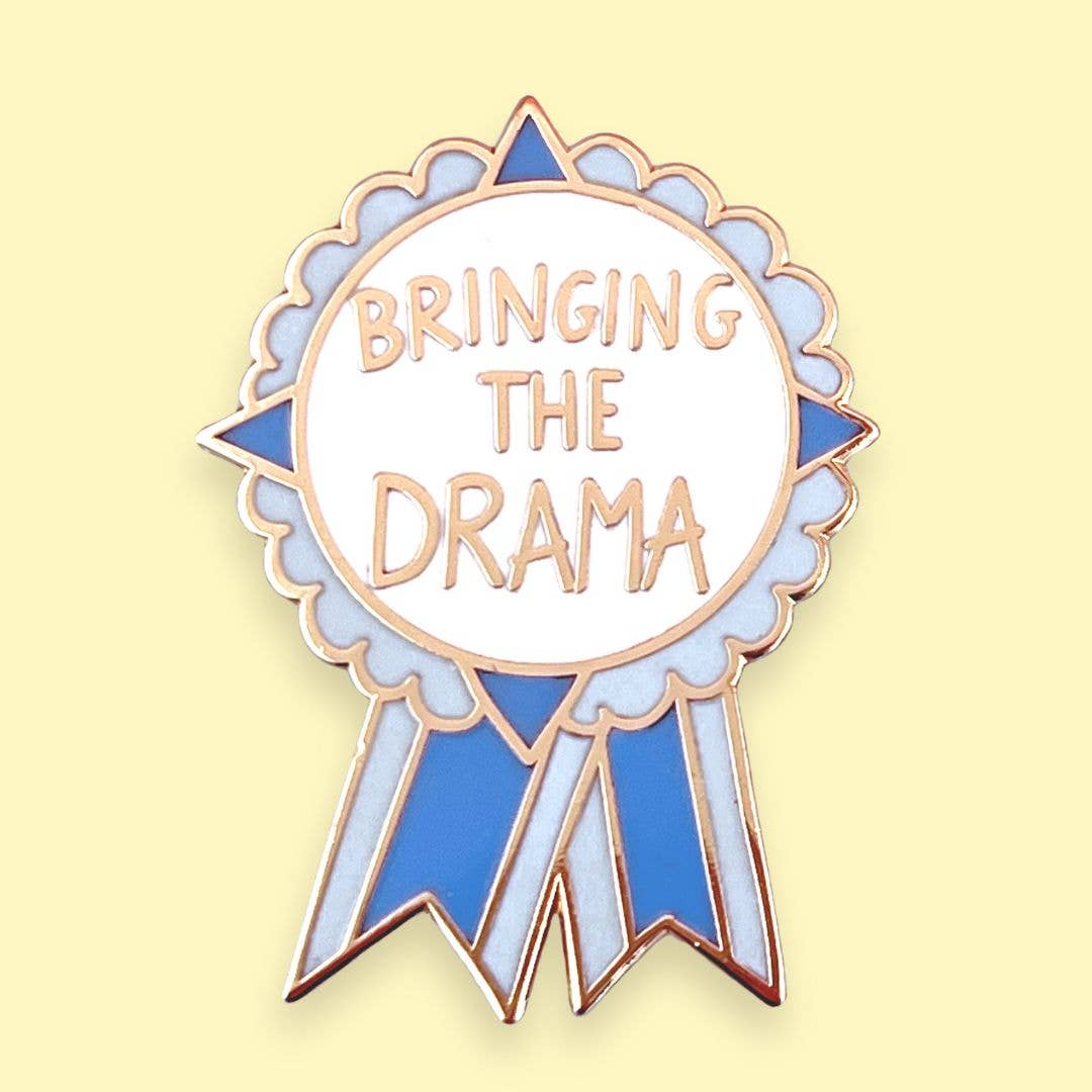 Jubly-Umph - Bringing The Drama Award Lapel Pin