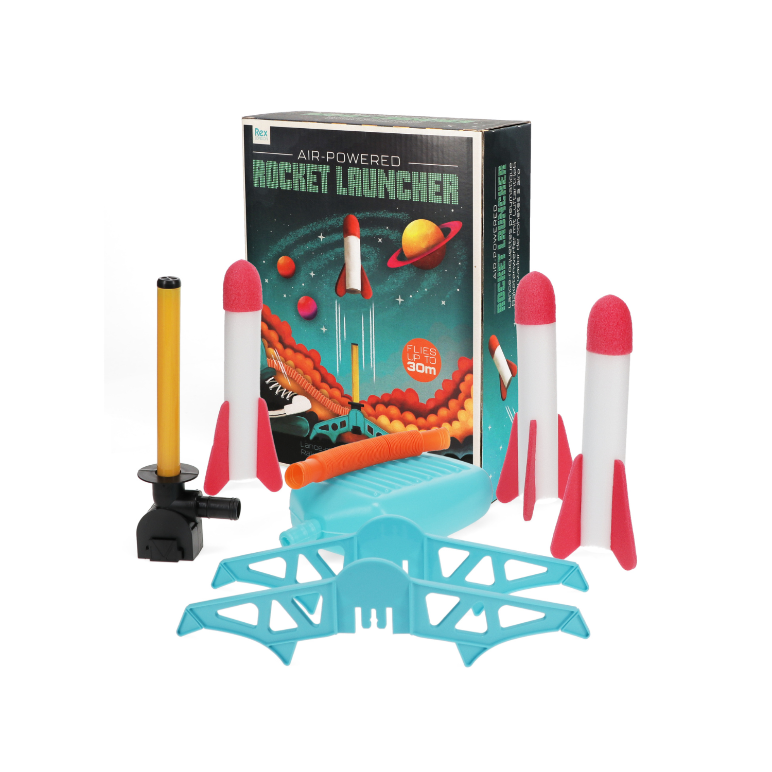 Air-Powered Rocket Set NZ – Outdoor Fun & STEM Learning for Kids 3+