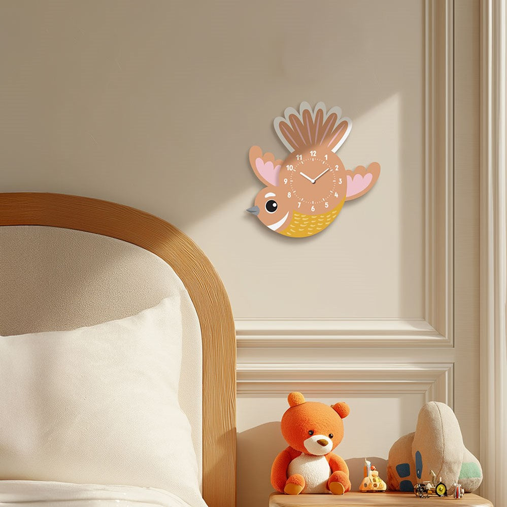 Fantail Kids Wobble Clock by 100% NZ